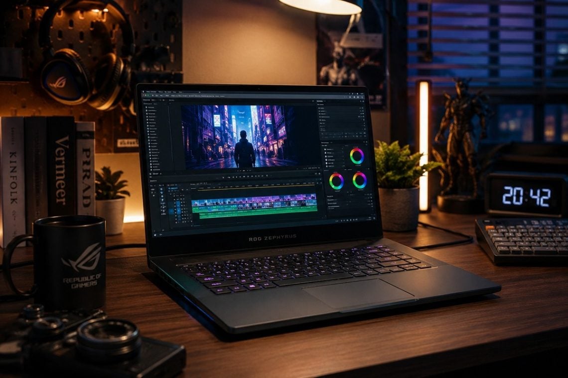 ASUS ROG untuk editing.