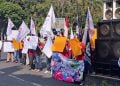 Kecewa Penanganan Lambat, Puluhan Buruh Korban PHK Massal PT SGS Dirikan Tenda di Kantor Disnaker Jombang 6 PHK massal.