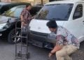 Gudang distributor makanan.