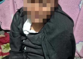 Gagal Curi Uang Rp48 Juta di Sardo Swalayan Malang, Wanita Jatuh ke Atap Rumah Warga 4 Sardo Swalayan.
