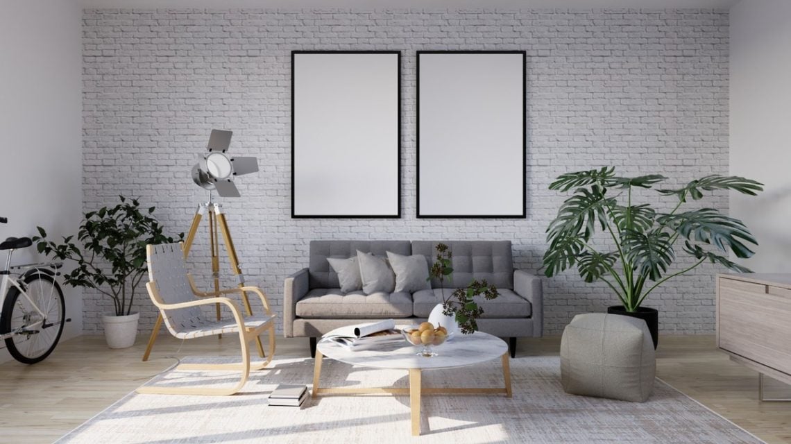 Inspirasi Ruang Tamu Sederhana yang Terlihat Elegan 1 Ruang tamu sederhana.