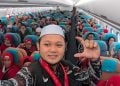 Ketika Jemaah Chatour Travel Dominasi Pesawat Garuda Indonesia, 144 Orang Berangkat dengan Kompak 4 Chatour Travel.